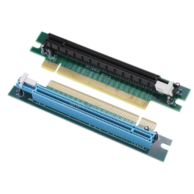 Karta przedłużacza PCIExpress 16X 90 stopni do specjalnej obudowy serwera komputerowego 1U