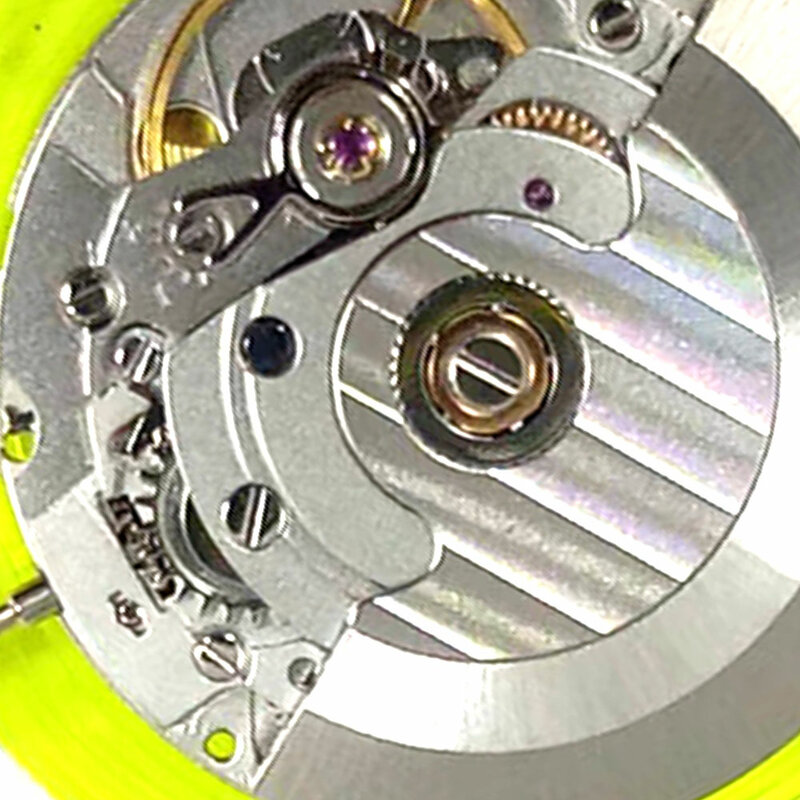 Herramienta de reparación multifuncional para reloj, movimiento automático de maquinaria, pantalla de fecha blanca, piezas de repuesto, 2824
