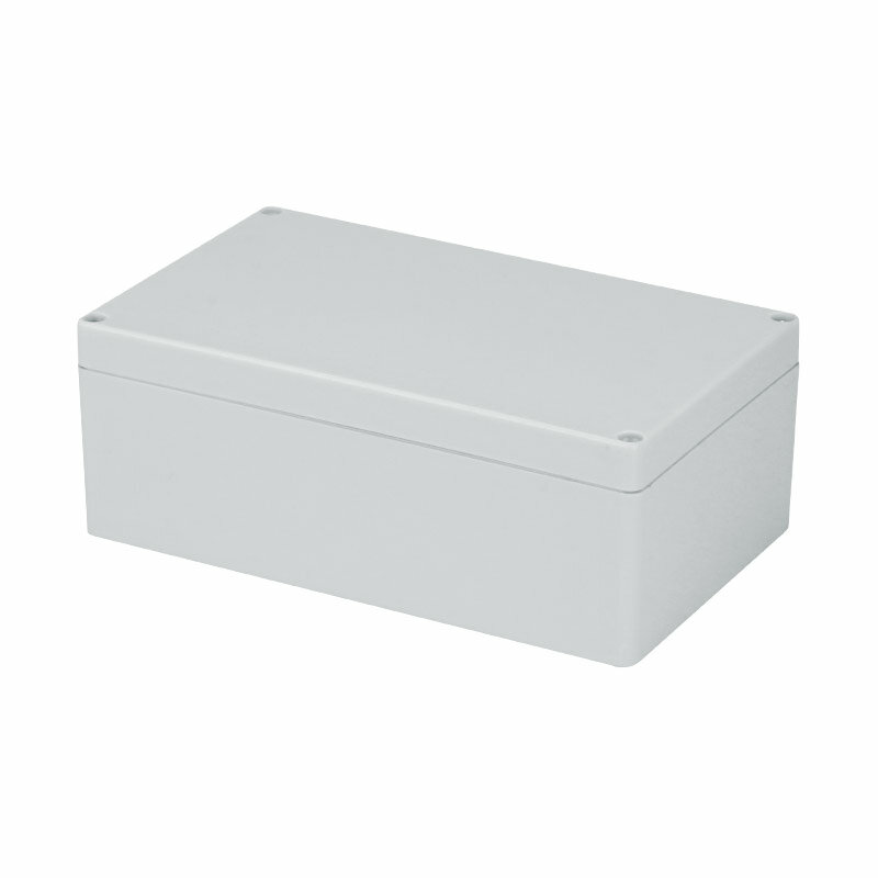 Caja de conexiones impermeable para exteriores, carcasa de plástico tipo F ABS, Ip67, monitor electrónico seguro, botón de encendido, nuevo material