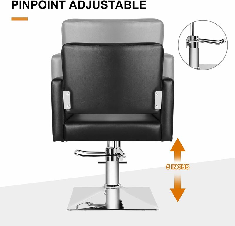Artysta ręcznie krzesło do salonu dla fryzjer, fotel stylista z wytrzymałej pompy hydraulicznej, 360 stopni połączenie obrotowe Spa Beauty Eq