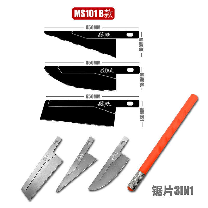 Hobby Model Craft Tool Hand saws For models Etching chip saw Mini Hand Saw 3 styles of Saw blades