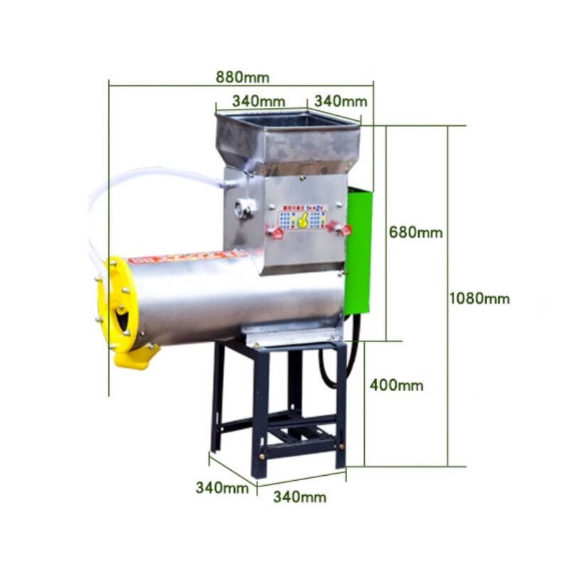 Processamento De Farinha De Milho De Aço Inoxidável, máquina De Fazer Amido De Batata
