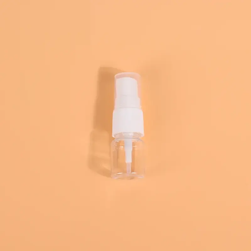 Botellas transparentes recargables de viaje, atomizador de Perfume de plástico transparente, botella rociadora pequeña, 5/10/20/30/50 /60/80/120/150/200/250ml