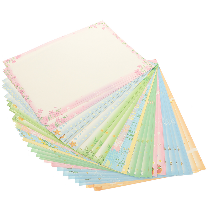 A4 Lace Printer Paper Color Copy Painting Printing 1 Pack (50pcs) DIY Printer Printed Folding