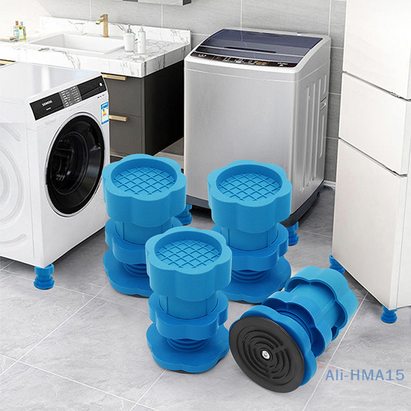 Adjustable Height Washing Machine Foot Pads Anti Vibration Refrigerator Base Fixed Non-Slip Pad Support Dampers Stand