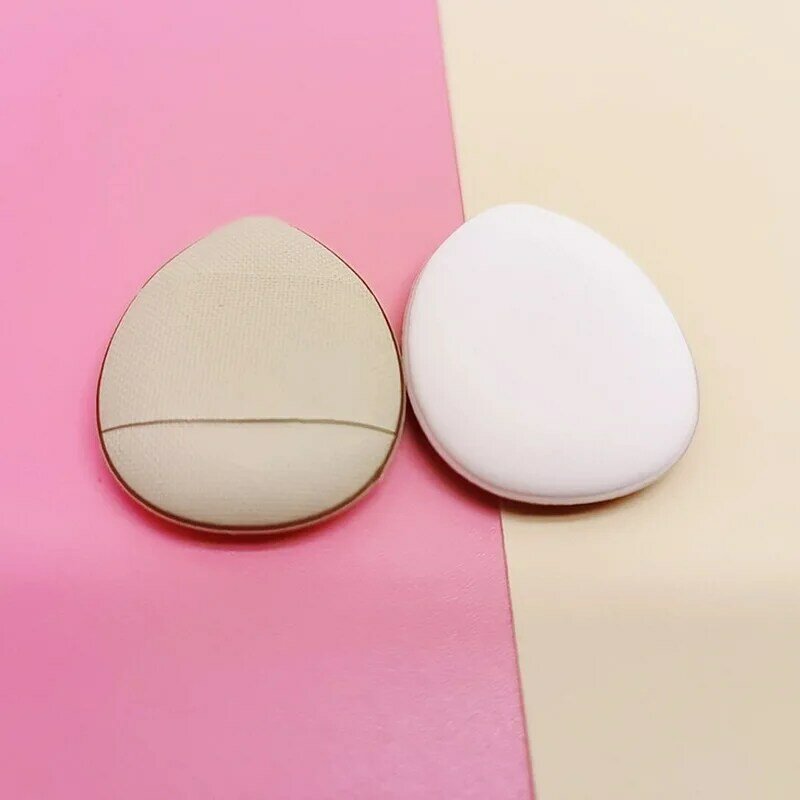 Mini dedo Puff aplicador, almofada cosmética profissional, corretivo Foundation, detalhe maquiagem esponja, ferramenta de beleza, 5pcs