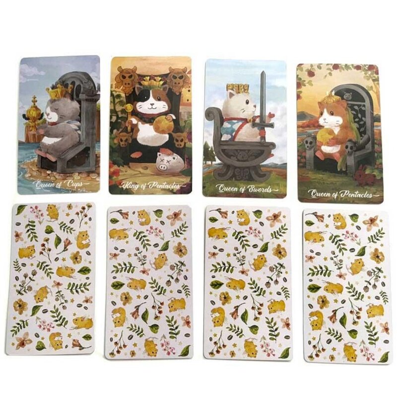 10,3x6cm Schinken Tarot Kartenspiel Deck