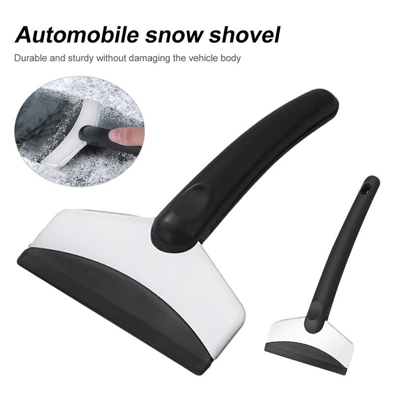 Pala de nieve duradera para parabrisas de coche raspador de eliminación de nieve pala de hielo herramienta de limpieza de ventanas para todos los accesorios de coche