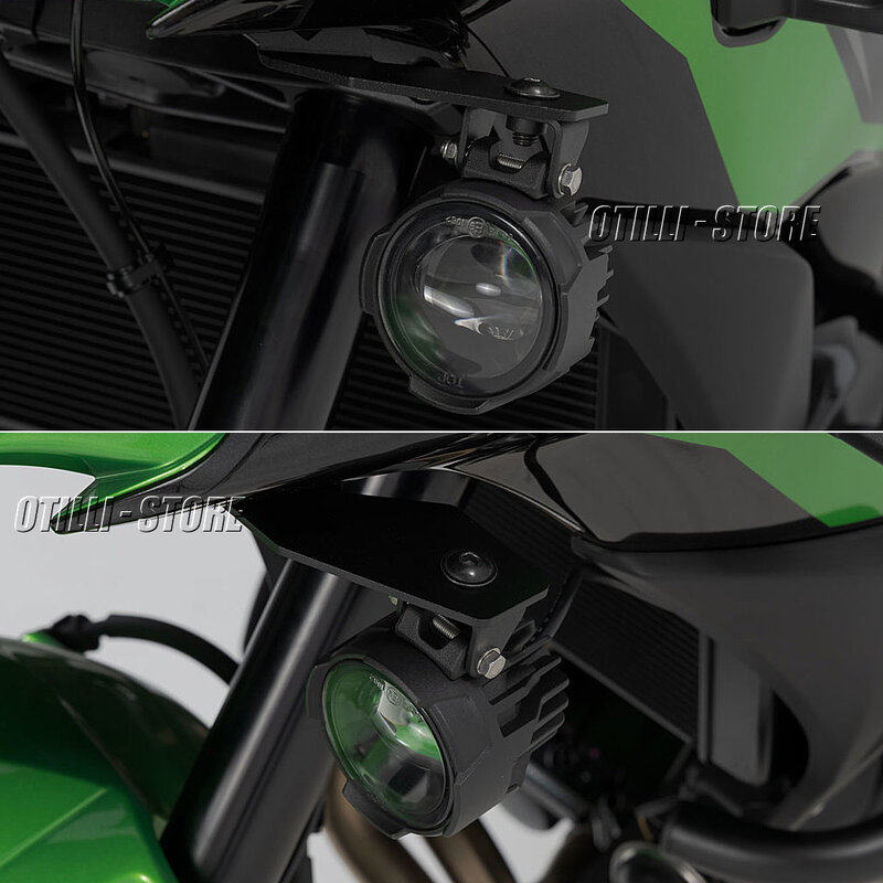 Versys 650 accessori moto supporto staffa faretto luce sportiva fendinebbia Kit di montaggio per Kawasaki VERSYS650 2014 - 2022