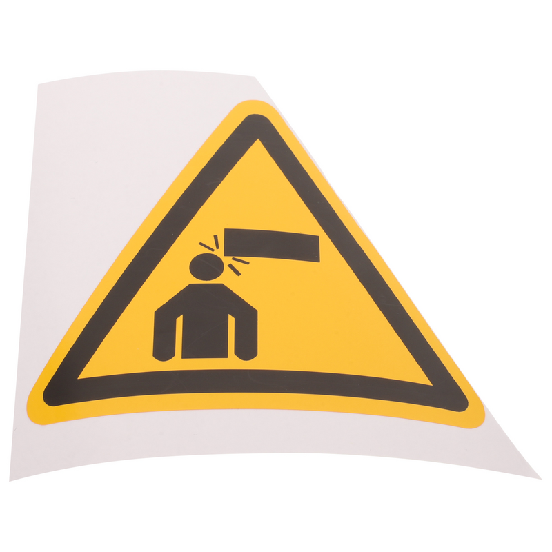 Watch Your Head Sign señal de advertencia de baja separación, pegatina de precaución, Watch Your Head