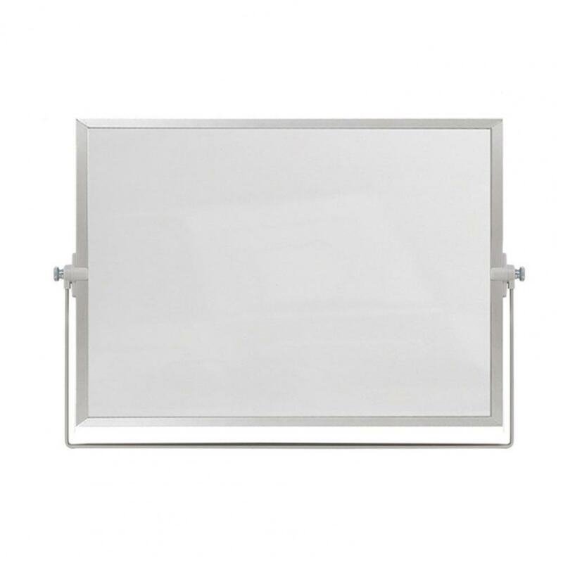 Pizarra magnética portátil con soporte, pizarra blanca de escritorio magnética de doble cara, Ideal para el hogar y la Oficina