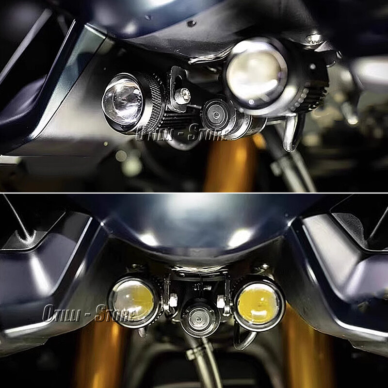 Nova motocicleta luz montagem nevoeiro lâmpada holofote suporte para Yamaha T-MAX 560 T-MAX560 TMAX560 TMAX 560 2022 2023