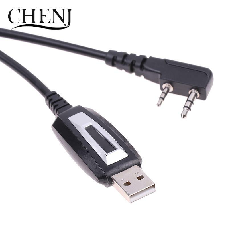 Baofeng kabel pemrograman USB dengan CD Driver untuk Baofeng UV-5R UV5R 888S dua arah Radio Dual Walkie Talkie Radio