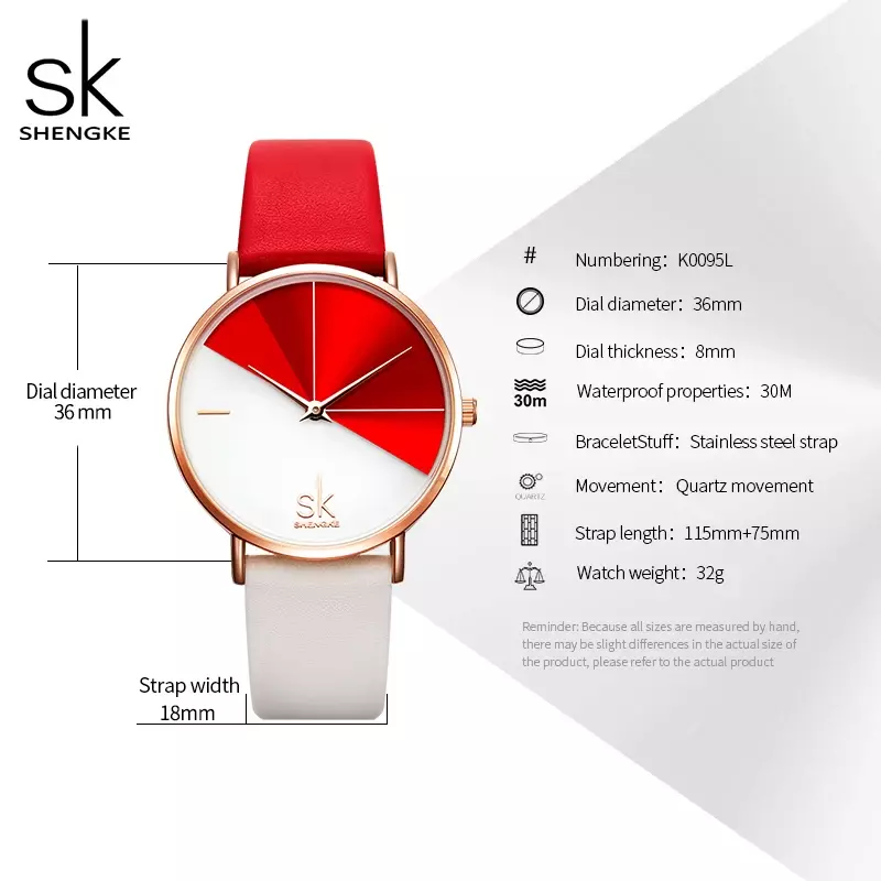 Shengke-クォーツ腕時計セット,オリジナルデザイン,トップブランド,フェミニン,クリエイティブ,女性へのギフト