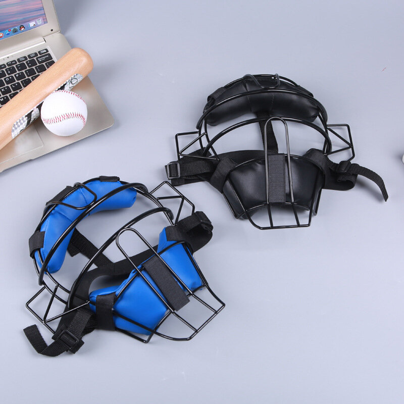 Бейсбольный Софтбол защита головы для детей и взрослых классическое Спортивное тренировочное снаряжение защита Регулируемая стальная защитная маска для лица