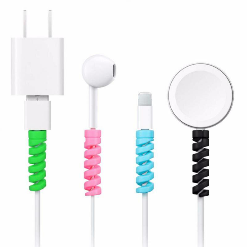Lade datenkabel schutz für Maus telefone Kopfhörer USB-Ladekabel Schutzhülle Halter Krawatten Management-Kabel organisieren