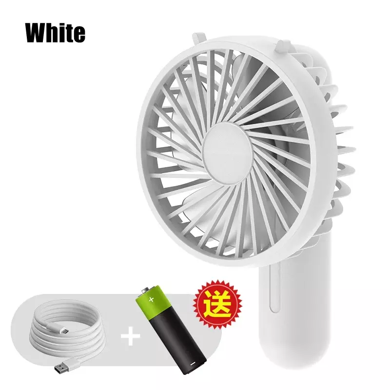 Portable Mini Fan Handheld Dormitory Desktop Fan 3 Speed Wind Draaibare Outdoor Mini Folding Electric Fan Gift Dropshipping