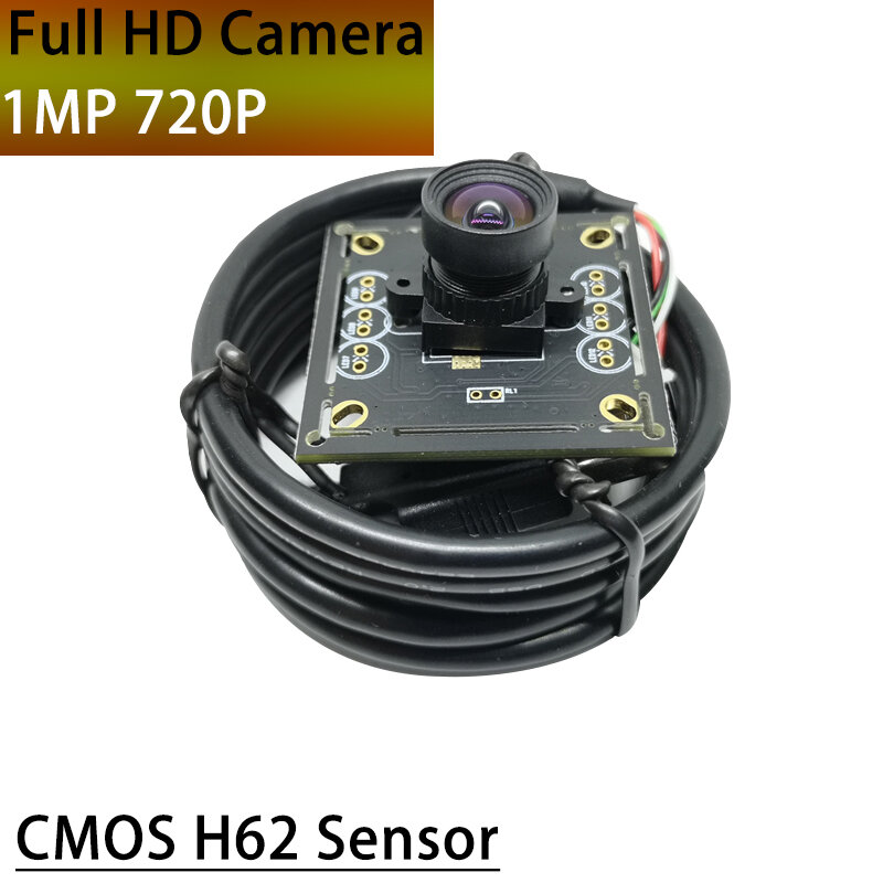 H62 1MP 720P USB Camera Module FOV 55 65 95 120 140Degree High Resolution Distortionless for Creality Falcon 2,Xtool,Lightburn