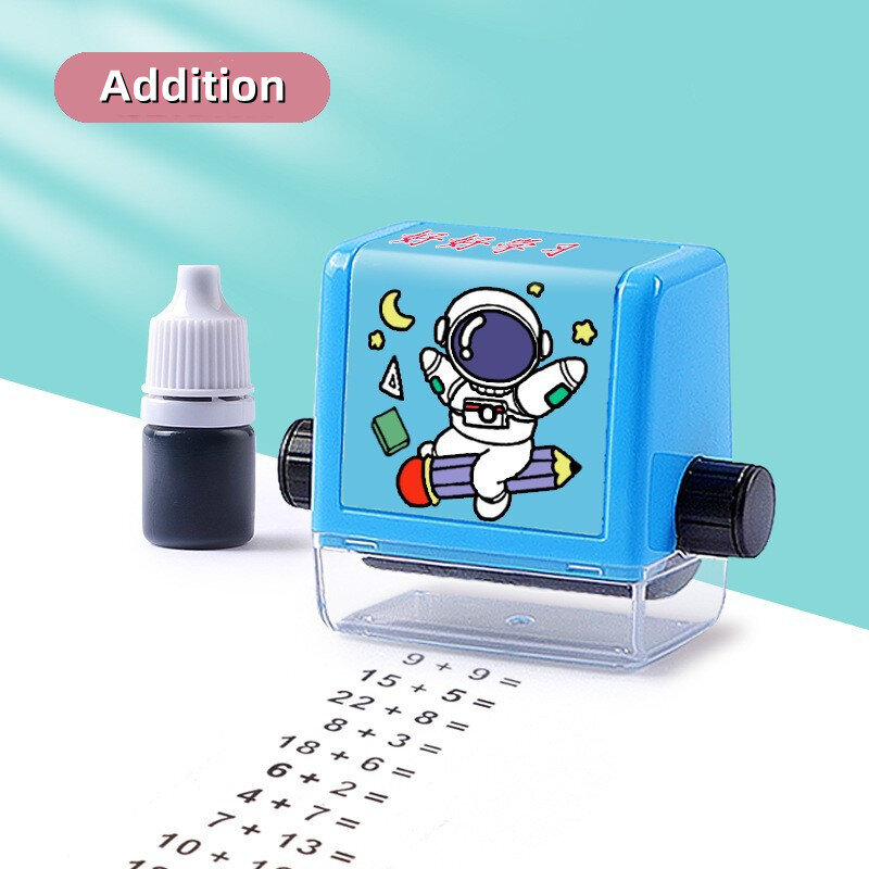 Addition and Subtraction Multiplication and Division Seal Students Within 100  Teaching Digital Roller  Practice Questions Stamp