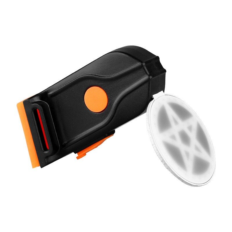 Herzform LED Fahrrad Licht USB wiederauf ladbare Fahrrad Rücklicht wasserdicht MTB Rücklicht 5-Modus Radfahren Nacht Sicherheits warn lampe