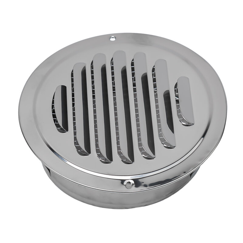 Válvula de extracción de ventilación redonda, difusor de rejilla, conducto de ventilación, cubierta de ventilación, rejillas de circulación de aire, 70-300mm