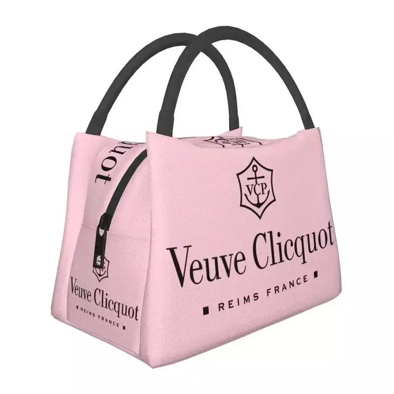 Bolsas de almuerzo de champán personalizadas para hombres y mujeres, cajas de almuerzo con aislamiento de refrigerador cálido VCP para Picnic, Camping, trabajo y viajes