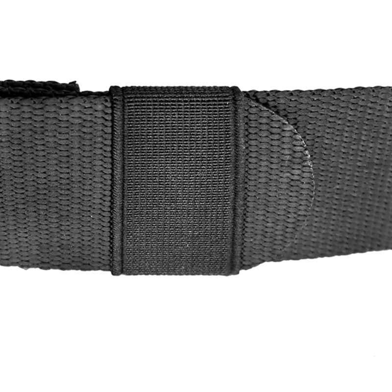 حزام خصر نايلون أسود للرجال ، حزام قابل للتعديل ، حزام واجب ، تكتيكي ، خارجي ، عالي الجودة