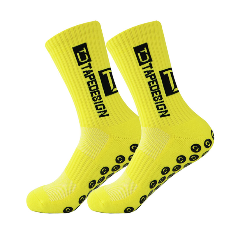 Sport Non-Slip Football Socks Breathable Soccer Socks Antiskid Cotton Cycling Socks 38-45