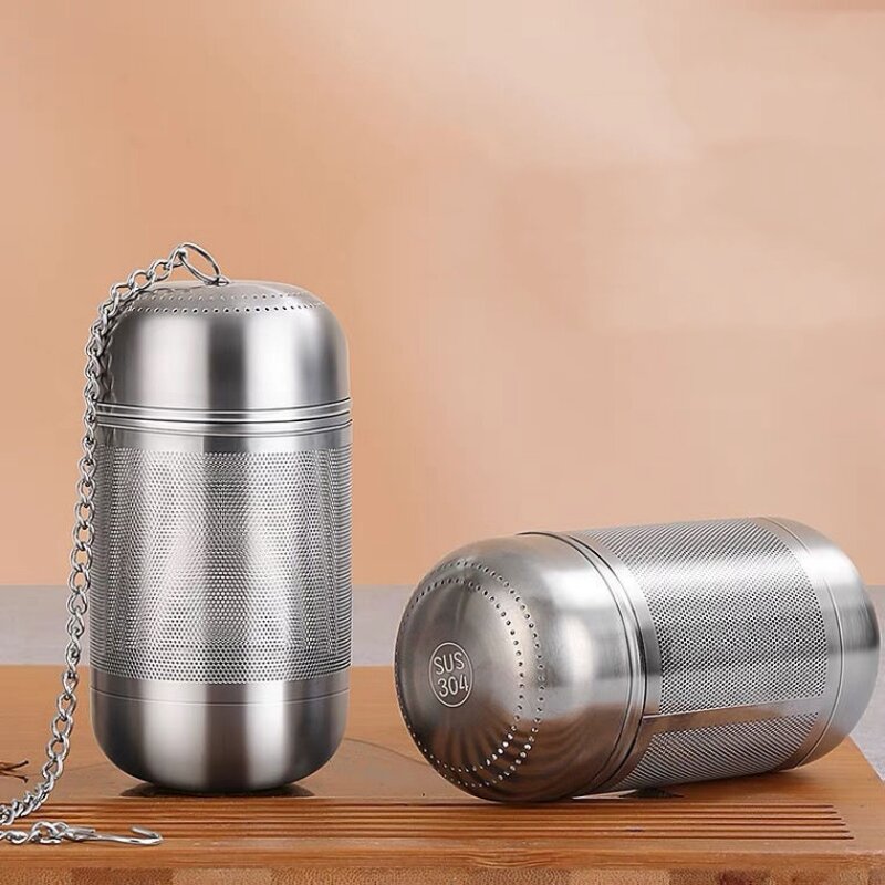 Stainless Steel Tea Infuser Tea Leaves Diffuser Spice Seasoning Ball Strainer Teapot Fine Mesh Coffee Filter Kitchen Accessories