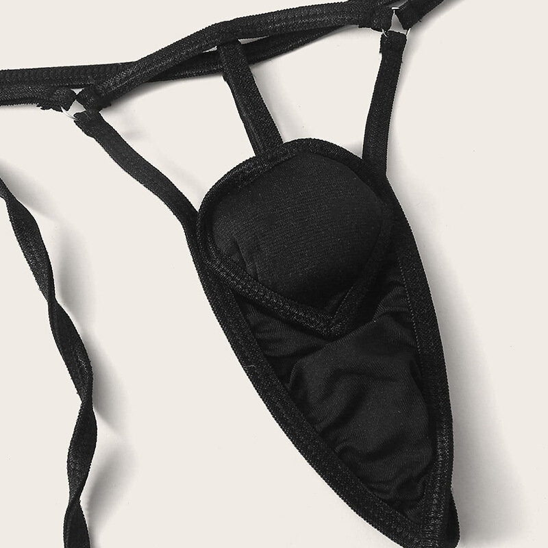 가랑이 없는 섹시한 란제리 레이스 할로우 브라 세트, 에로틱 의상, 테디 베이비 인형, 원피스 딥 V 오픈 포르노 여성 속옷