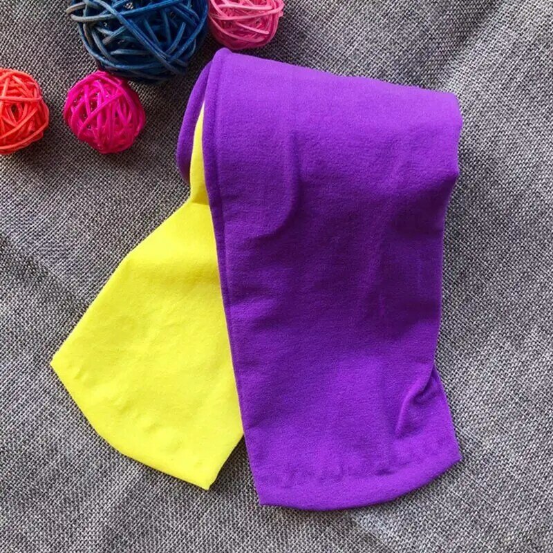 Spring Candy Color Mixed Tights for girls Patchwork Baby Girl Stretch Trouser Skinny Pants Kids Dance Tights Pantyhose Stocking
