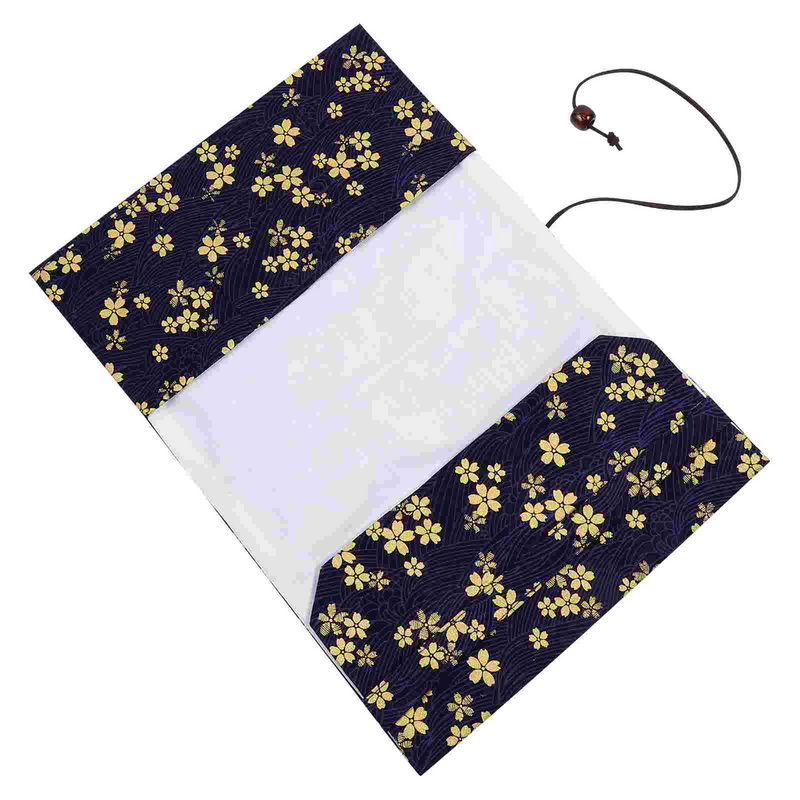Чехол-книжка ручной работы, тканевый чехол-книжка с цветочным узором для дневника и бумажников