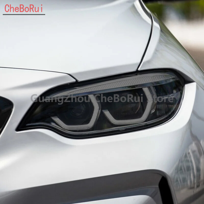 Película protectora para faros delanteros de coche, pegatina transparente de TPU para BMW M2 F87, competición CS 2016, accesorios