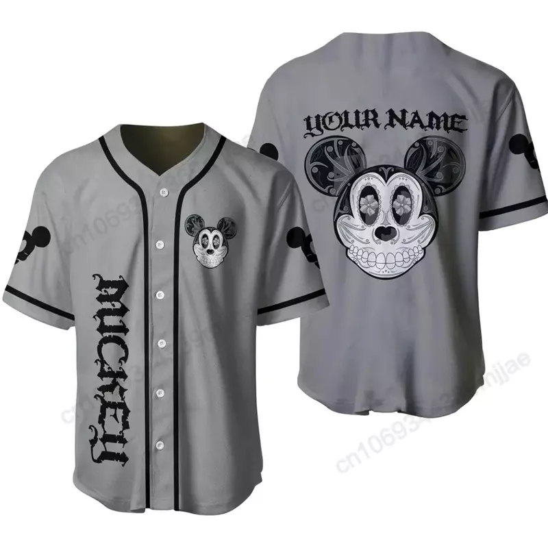 Camisa de beisebol de manga curta masculina, blusa feminina, moda retrô Y2K, novo, entrega gratuita, 2023, 2023