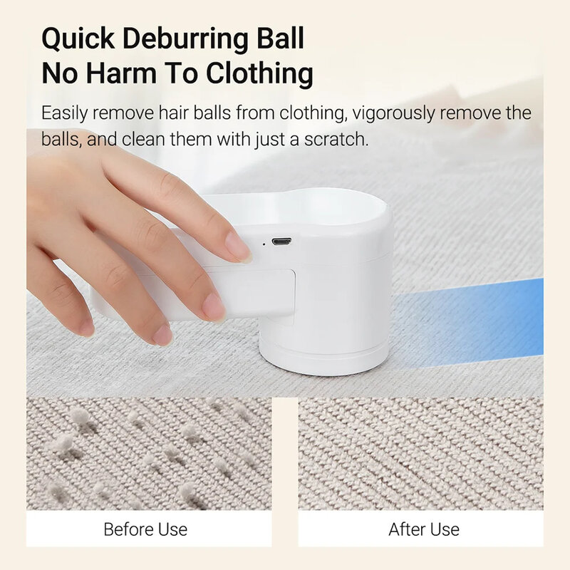 Portable New Original Lydsto Lint Remover Rechargable Cloth Fabric Shaver Fluff Pellet Remove Machine USB for Clothes Sweater