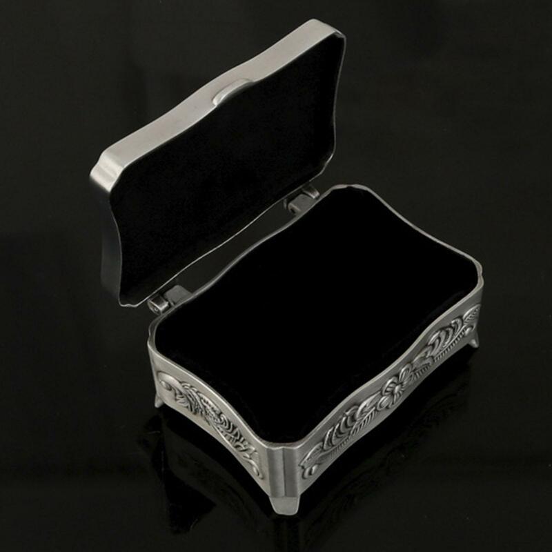 Jewelry Organizer Display Keepsake Gift Box Case for Charm Necklace Earring