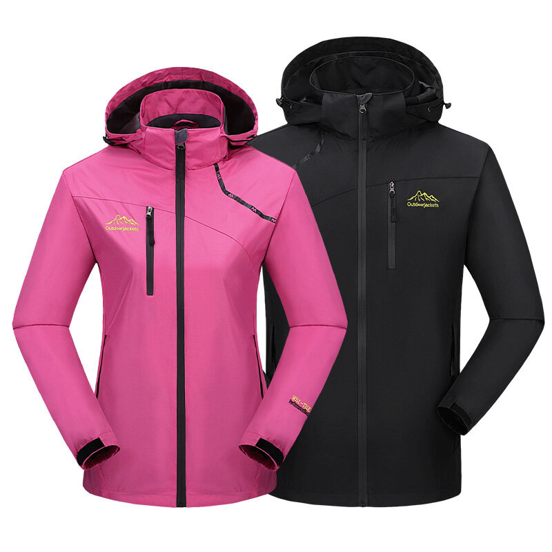 防風性と防風性の男性と女性のためのコート,厚くて薄いベルベットのジャケット,高品質,夏,冬,2021