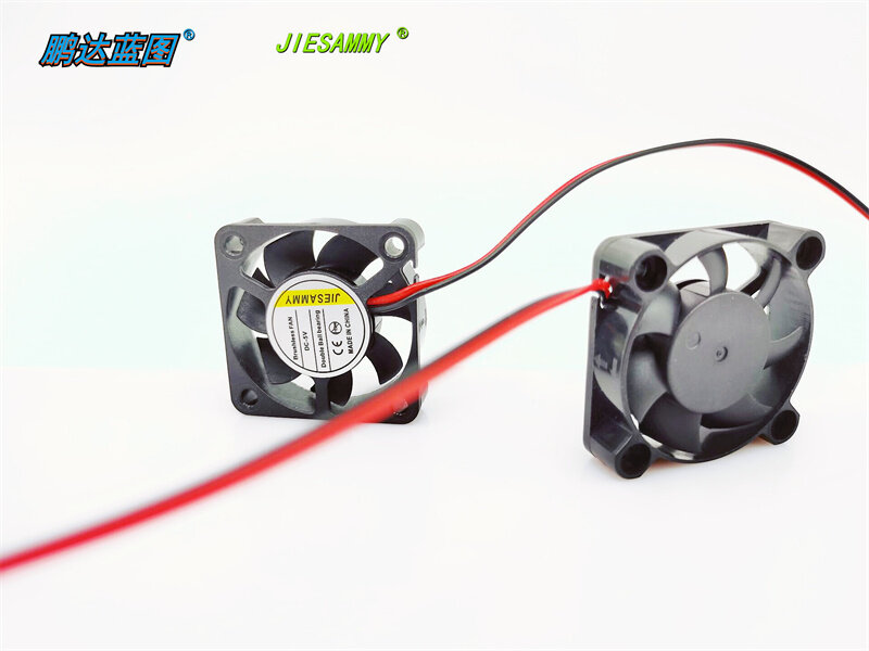 JIESMMY-rodamiento de bolas doble, ventilador de alta velocidad, versión 4010, 24V, 12V, 24V, 12V, 5V, 4CM, 40x40x10MM, nuevo