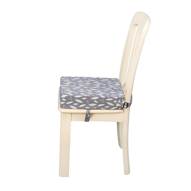 Квадратный бустер для сиденья, подушка для стульчика для кормления, обеденный стул, моющаяся толстая увеличивающаяся подушка для
