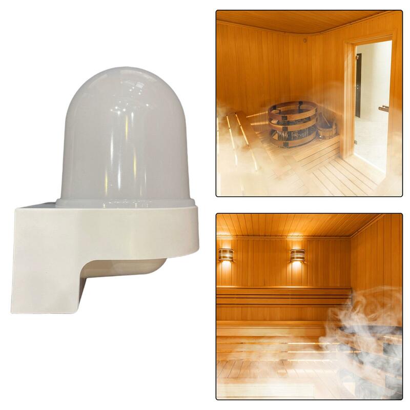 Luz de sala de vapor de Sauna, cubiertas de lámpara multiusos a prueba de explosiones con bombilla estable