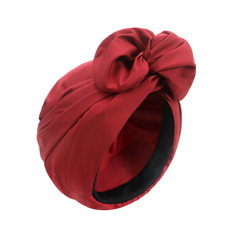 ผู้หญิงมุสลิม Headscarf หมวกผ้าฝ้าย Headband แอฟริกันหัว Wraps Elegant Retro Turban สำหรับสุภาพสตรี Beanies หมวกมุสลิม Headpiece