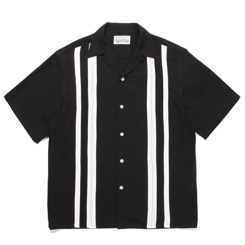 Рубашка в черно-белую полоску с блокировкой цветов, кардиган с откидным воротником, свободная рубашка, рубашка для мужчин и женщин, гавайская рубашка