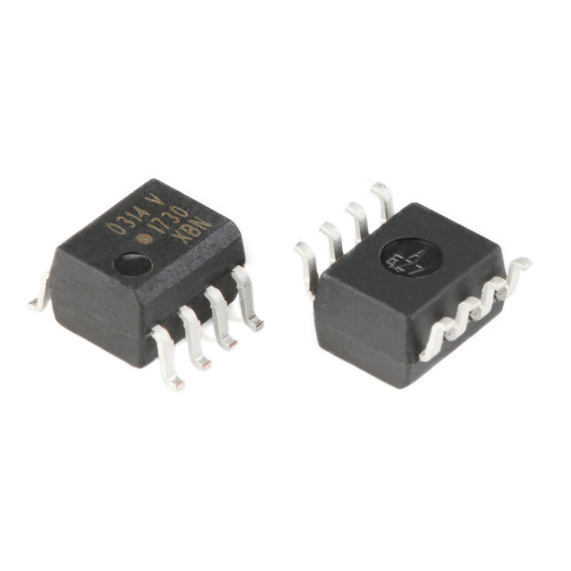 10pcs/Lot HCPL-0314-500E SOP-8 HCPL-0314 High Speed Optocouplers 1Ch 8mA 400mW Operating Temperature:- 40 C-+ 100 C