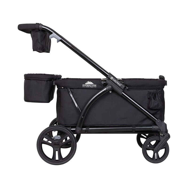 Stroller Wagon Plus, Baby Trend Expedition, Ultra Preto, 2 em 1