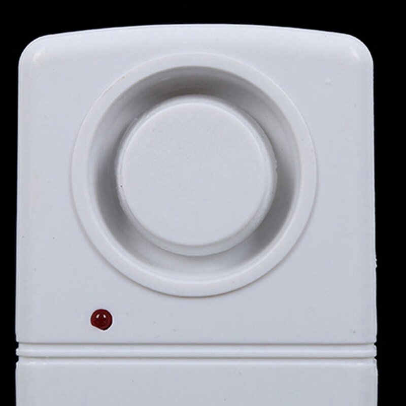 RISE-Alta Sensível Vibração Detector, Terremoto Alarmes com Iluminação LED, Porta, Casa, Sem Fio, Alarme Carro Elétrico