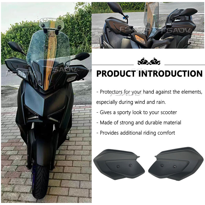 Защита для лобового стекла защита от ветра для YAMAHA XMAX 300 X MAX 300 X-MAX XMAX300 2023 аксессуары для мотоциклов