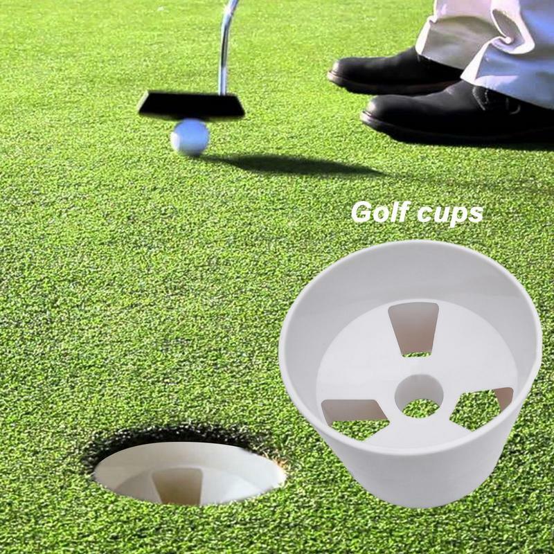 Yard Practice Putting Hole Cup Golf Practice Putting Cup All-Direction Golf Putting Tools Golf Cup Backyard Golf Hole Cups