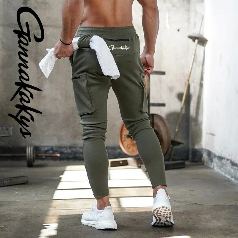 2024 nowe spodnie wędkarskie męskie sportowe paski Camo spodnie pochłaniające wilgoć Fitness oddychające spodnie rowerowe do biegania