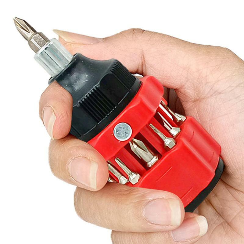 Połączenie wielofunkcyjny śrubokręt 12 w 1 Mini śrubokręt precyzyjna naprawa i demontaż zestaw wkrętaków z grzechotką