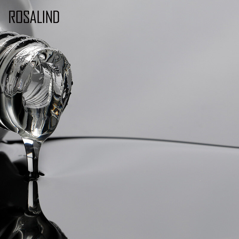 Гель-лак ROSALIND матовый топовый для УФ-лампы, отмачиваемый укрепляющий стойкий маникюрный гель для нейл-арта, Праймер, 7 мл